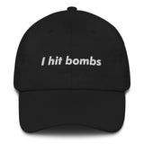 "I hit Bombs" Phil Dad hat - Golfer Paradise