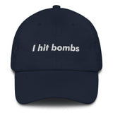 "I hit Bombs" Phil Dad hat - Golfer Paradise