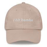 "I hit Bombs" Phil Dad hat - Golfer Paradise