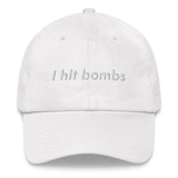 "I hit Bombs" Phil Dad hat - Golfer Paradise