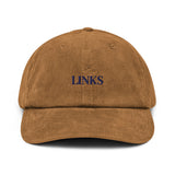 Links Corduroy hat