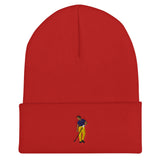 Arnie Cuffed Beanie - Golfer Paradise