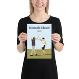 Phil 2021 Kiawah Island Poster - Golfer Paradise