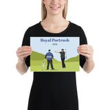 Royal Portrush 2019 Landscape Poster - Golfer Paradise