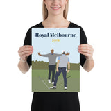 2019 Melbourne Poster - Golfer Paradise