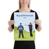 Royal Portrush 2019 Poster - Golfer Paradise