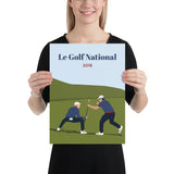 2018 Le Golf National Poster