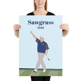 Fred 1996 Sawgrass Poster - Golfer Paradise
