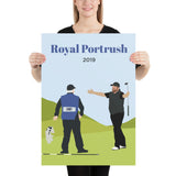 Royal Portrush 2019 Poster - Golfer Paradise