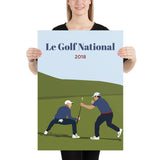 2018 Le Golf National Poster