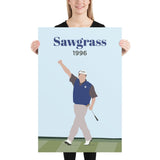Fred 1996 Sawgrass Poster - Golfer Paradise