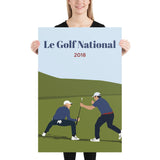 2018 Le Golf National Poster