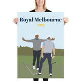 2019 Melbourne Poster - Golfer Paradise