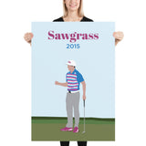 Rickie 2015 Sawgrass Poster - Golfer Paradise