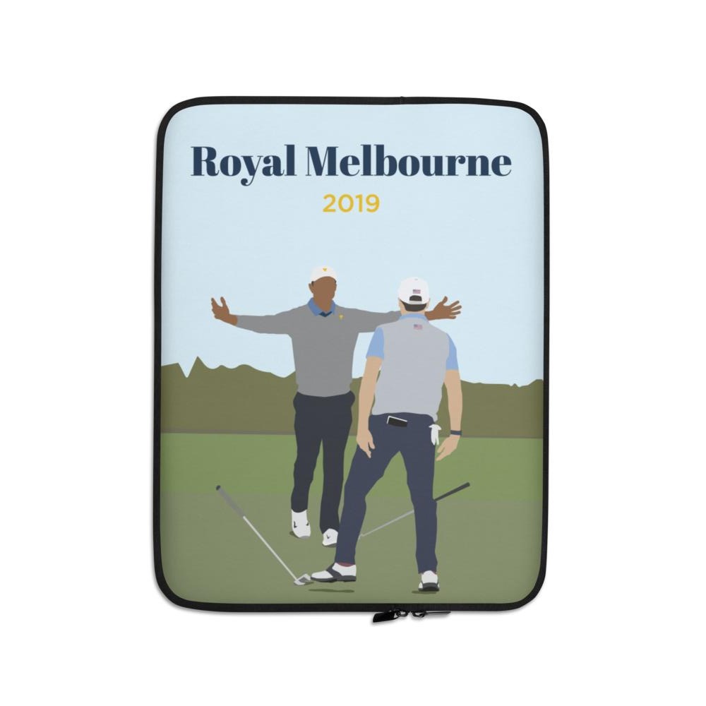 Royal Melbourne 2019 Laptop Sleeve - Golfer Paradise