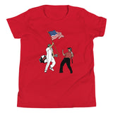 Tiger 2005 Flag Youth T-Shirt - Golfer Paradise