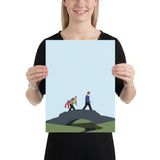 Seve 1984 Plain Poster - Golfer Paradise