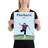 Payne 1999 Pinehurst Poster - Golfer Paradise