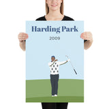 2009 Harding Park Poster - Golfer Paradise