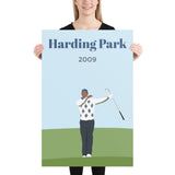 2009 Harding Park Poster - Golfer Paradise