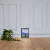 Tiger 2000 Pebble Beach Framed poster - Golfer Paradise