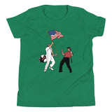 Tiger 2005 Flag Youth T-Shirt - Golfer Paradise