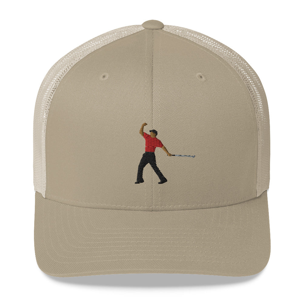Tiger Fist Trucker Cap - Golfer Paradise