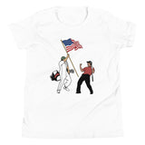 Tiger 2005 Flag Youth T-Shirt - Golfer Paradise