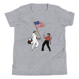 Tiger 2005 Flag Youth T-Shirt - Golfer Paradise