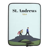 St Andrews 1984 Seve Laptop Sleeve - Golfer Paradise