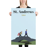 St Andrews 1984 Poster - Golfer Paradise