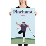 Payne 1999 Pinehurst Poster - Golfer Paradise