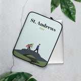 St Andrews 1984 Seve Laptop Sleeve - Golfer Paradise