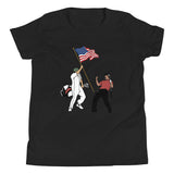 Tiger 2005 Flag Youth T-Shirt - Golfer Paradise