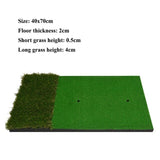 Golf Mat with Long Grass 15x27in - Golfer Paradise