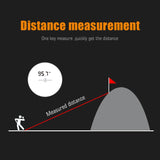 Professional Golf Laser Rangefinder with Slope Compensation - Golfer Paradise