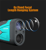 Professional Golf Laser Rangefinder with Slope Compensation - Golfer Paradise