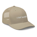 "I hit bombs" Phil Trucker Cap - Golfer Paradise