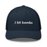 "I hit bombs" Phil Trucker Cap - Golfer Paradise