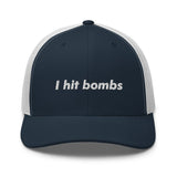 "I hit bombs" Phil Trucker Cap - Golfer Paradise
