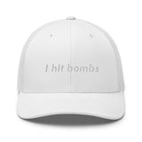 "I hit bombs" Phil Trucker Cap - Golfer Paradise