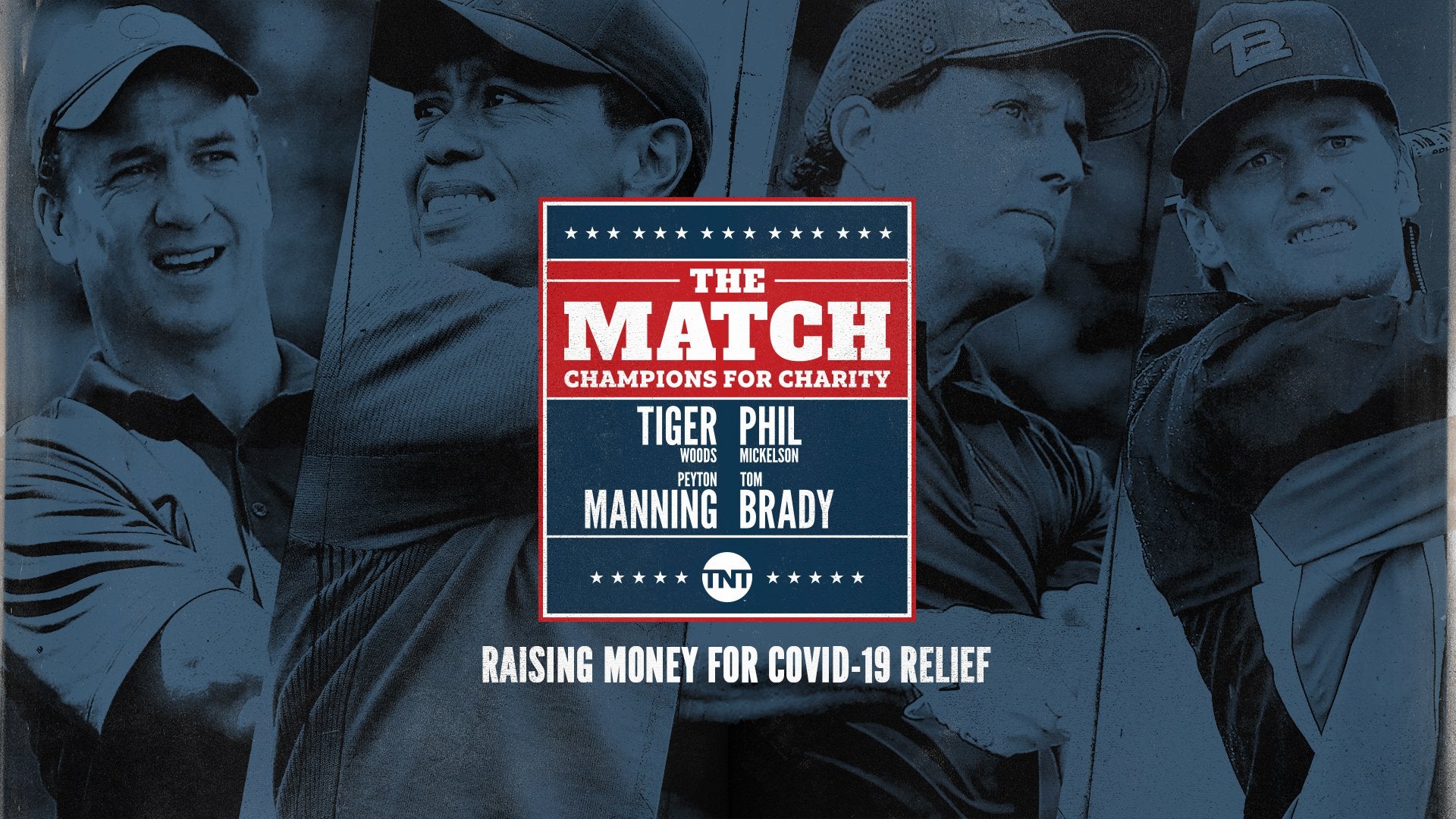 Tiger, Phil, Brady, Manning match confirmed