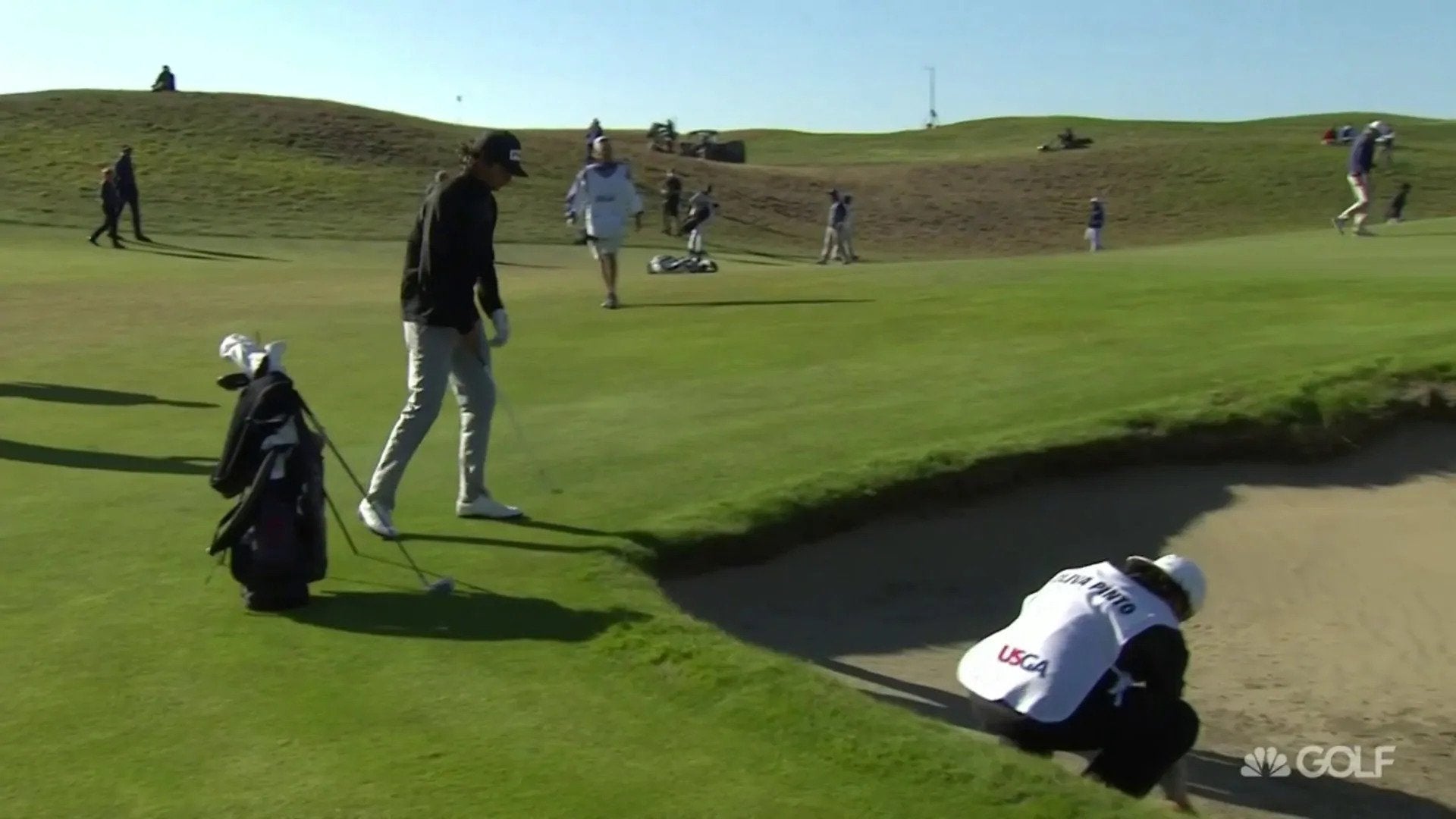 Caddie’s mistake ends players’s U.S. Am hopes