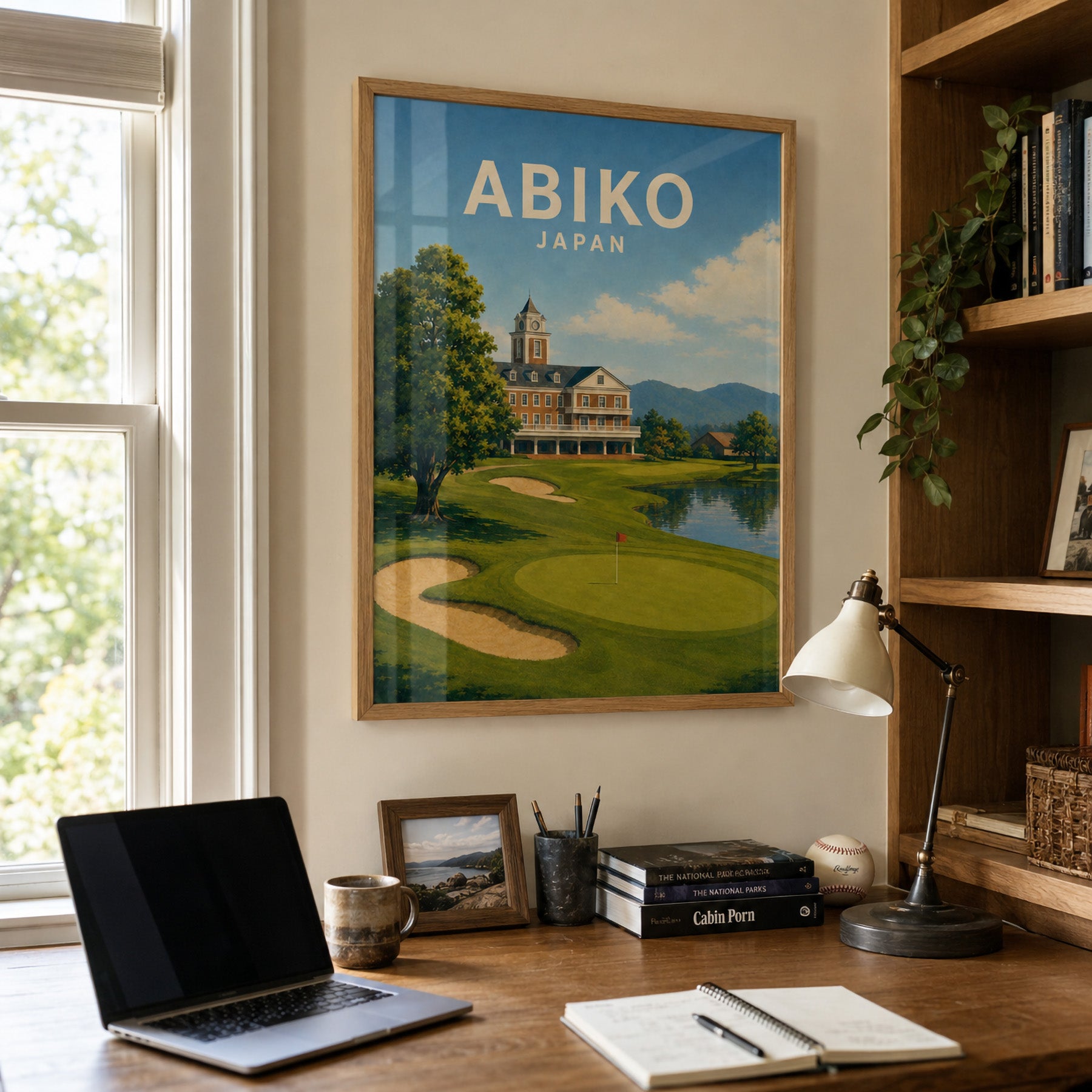 Abiko Golf Club Poster – Japan Golf Wall Art - Golfer Paradise
