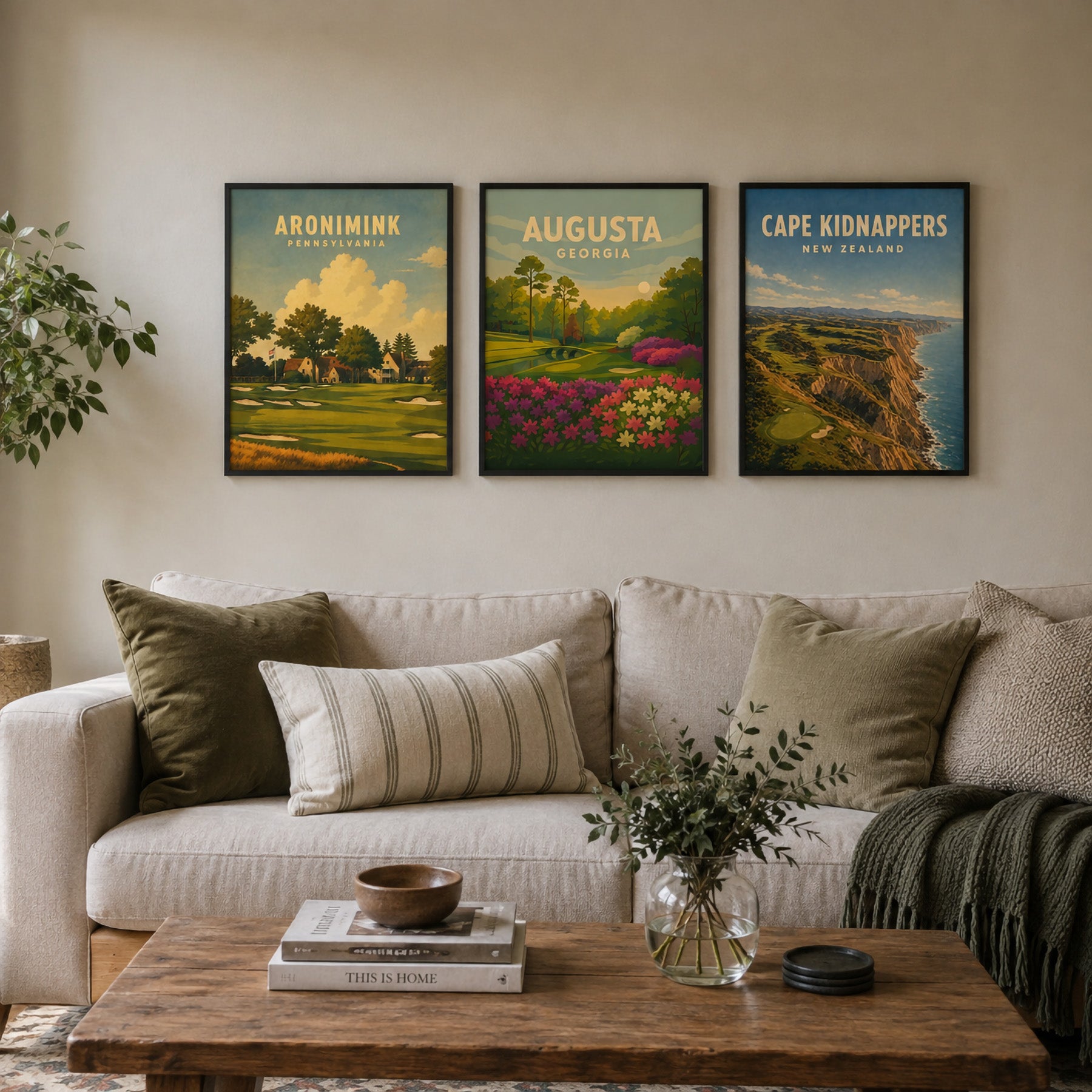 Aronimink Golf Club Poster – Pennsylvania Golf Wall Art - Golfer Paradise