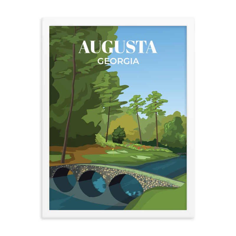 Augusta GA - Golf Course Poster