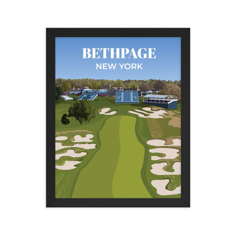 Bethpage Black NY - Golf Course Poster