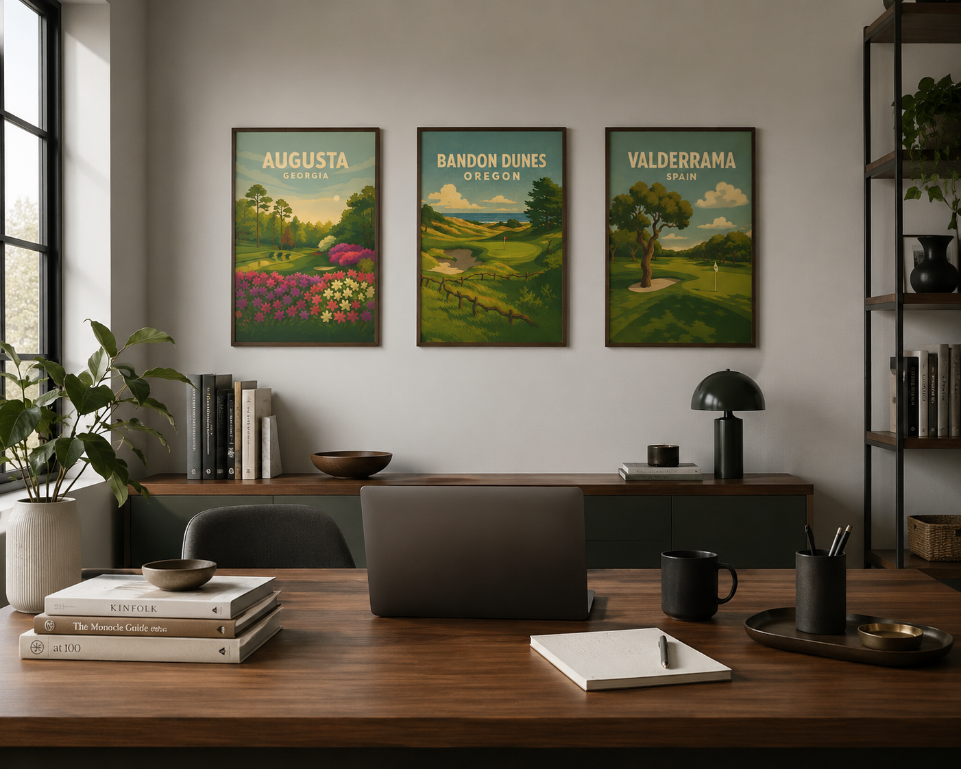 Valderrama Spain Vintage Golf Course Print – Poster, Canvas, Golf Towel, Laptop Sleeve