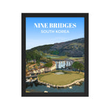 Nine Bridges South Korea - Golf Course Poster