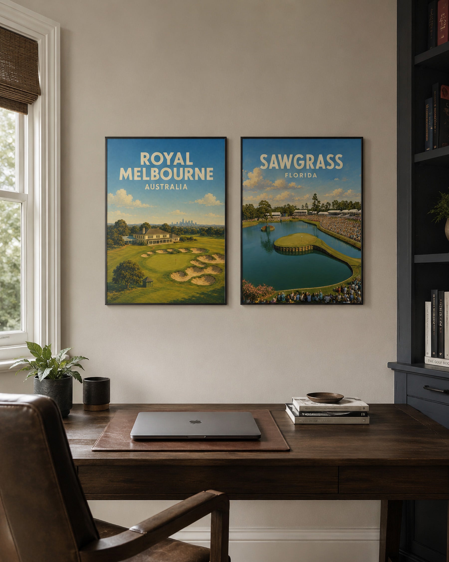 TPC Sawgrass 17th Hole Golf Poster – Florida Island Green Wall Art - Golfer Paradise